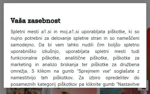 A1 Slovenija status preview image