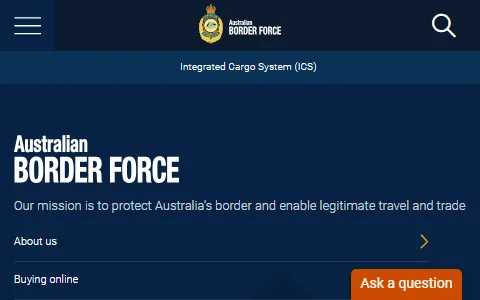 The Australian Border Force status preview image