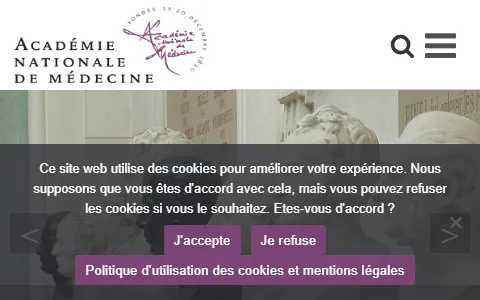 Académie nationale de médecine status preview image
