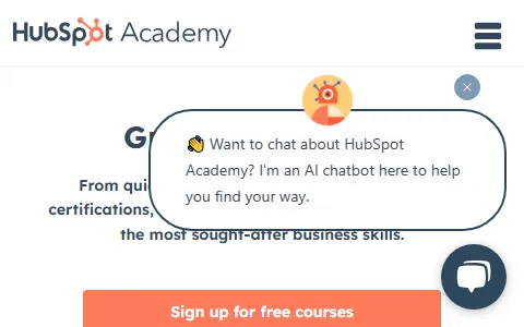 HubSpot Academy status preview image