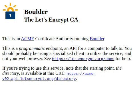 Let's Encrypt Developers status preview image