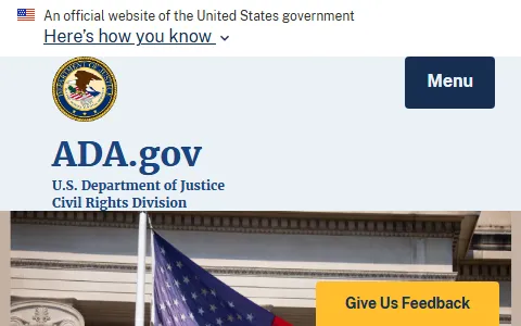 ADA.gov status preview image