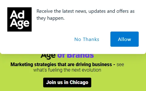 Ad Age status preview image