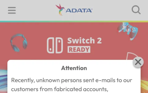 ADATA status preview image