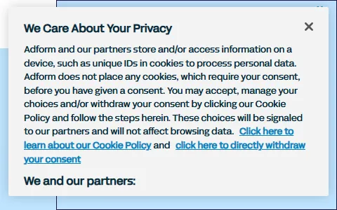 Adform status preview image