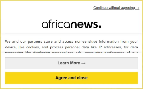 Africanews status preview image