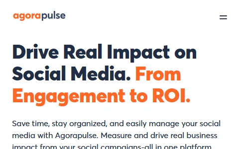 Agorapulse status preview image