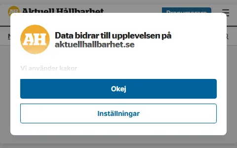 Aktuell Hållbarhet status preview image