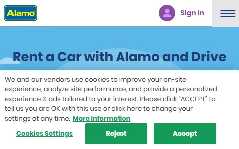 Alamo status preview image