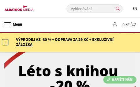 Albatrosmedia.cz status preview image