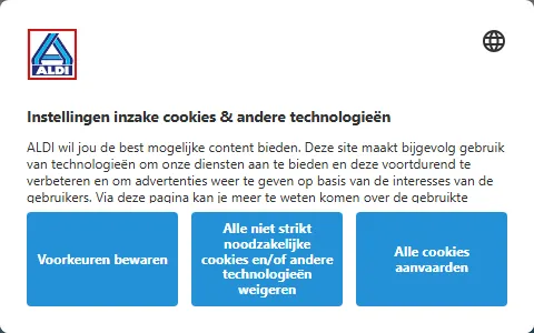 Aldi Belgium status preview image