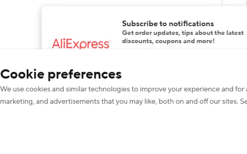 AliExpress US status preview image