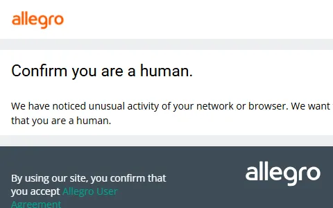 Allegro.pl status preview image