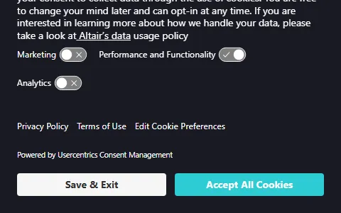 Altair status preview image