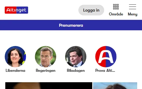 Altinget.se status preview image