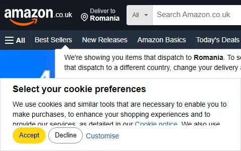 Amazon.co.uk status preview image