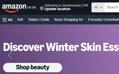 Amazon South Africa status preview image
