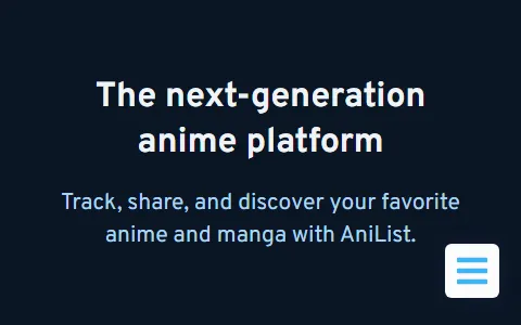 Anilist status preview image