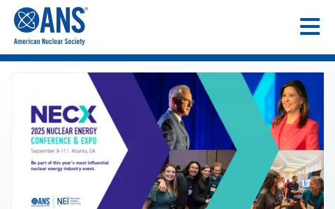 AMERICAN NUCLEAR SOCIETY status preview image