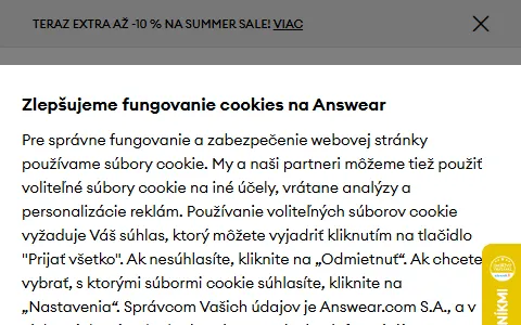 Answear.sk status preview image