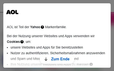 AOL Germany status preview image
