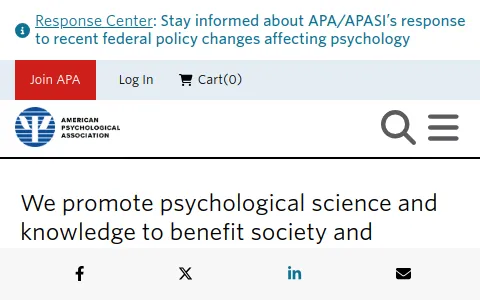 Apa.org status preview image