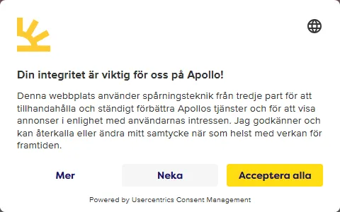 Apollo Sweden status preview image