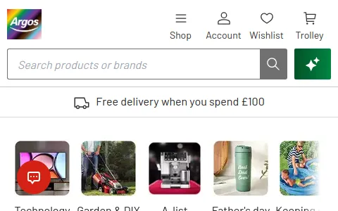 Argos Ireland status preview image