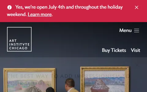 The Art Institute of Chicago status preview image