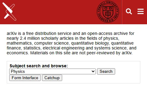arXiv status preview image