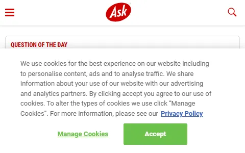 Ask.com status preview image