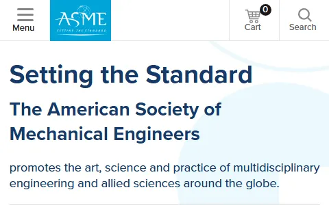 Asme.org status preview image