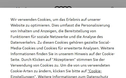 Audi Switzerland status preview image