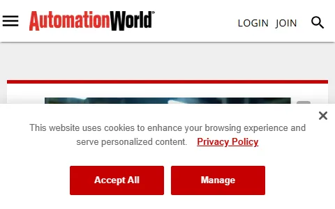 Automation World status preview image