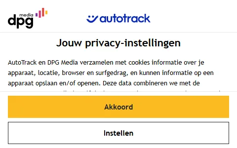 Autotrack status preview image