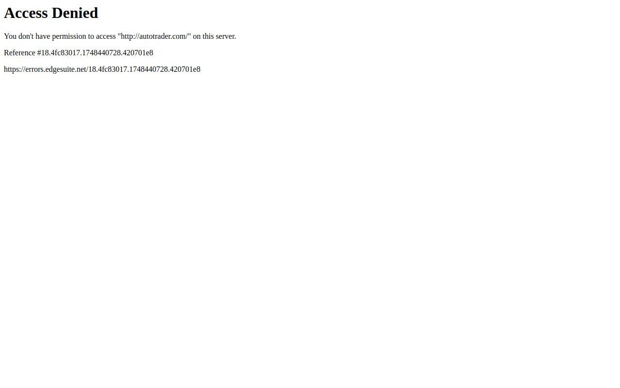 Autotrader.com status preview image