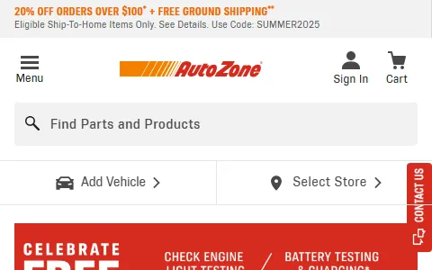 Autozone status preview image