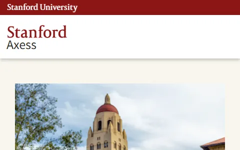 Stanford Axess status preview image