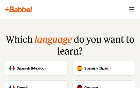 Babbel status preview image