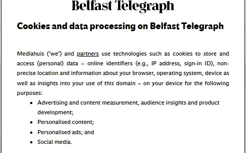 Belfast Telegraph status preview image