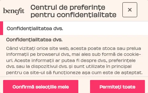Benefit Cosmetics status preview image