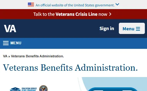 VA Benefits status preview image