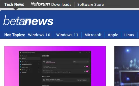 BetaNews status preview image