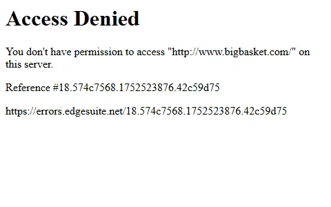 Bigbasket status preview image