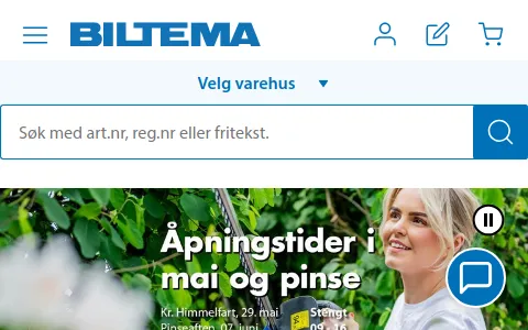 Biltema Norge status preview image