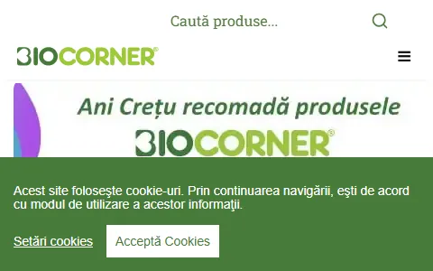 Biocorner.ro status preview image