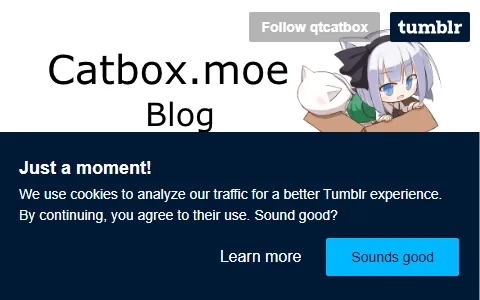 Catbox Blog status preview image