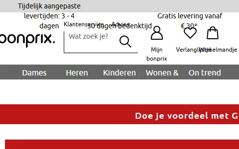 Bon Prix Netherlands status preview image
