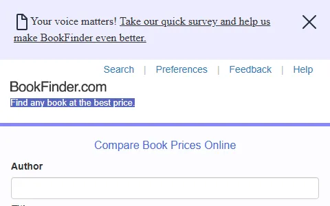 Bookfinder status preview image