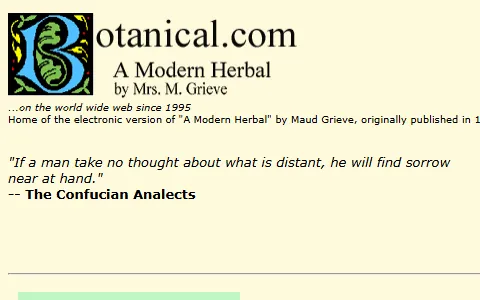 Botanical.com status preview image